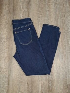 Old Navy Dark Indigo Straight Leg Jeans
